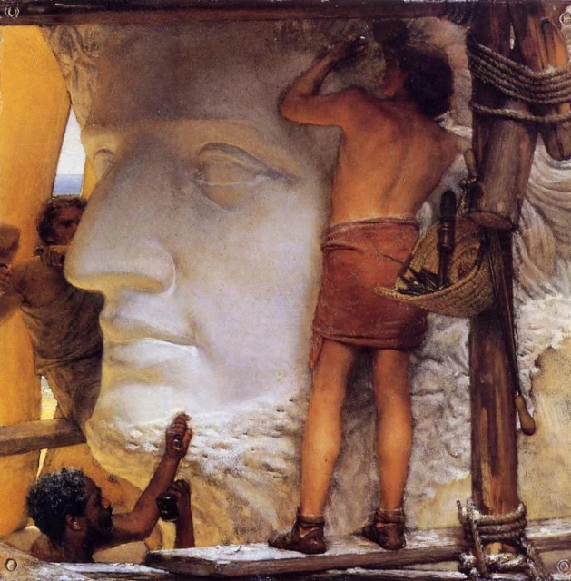 pedestal of colossus of Nero