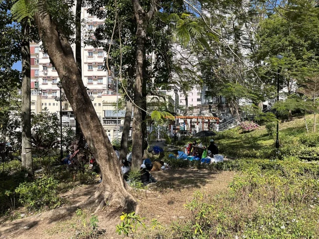 運頭角道休憩處 Wan Tau Kok Road Sitting-out Area